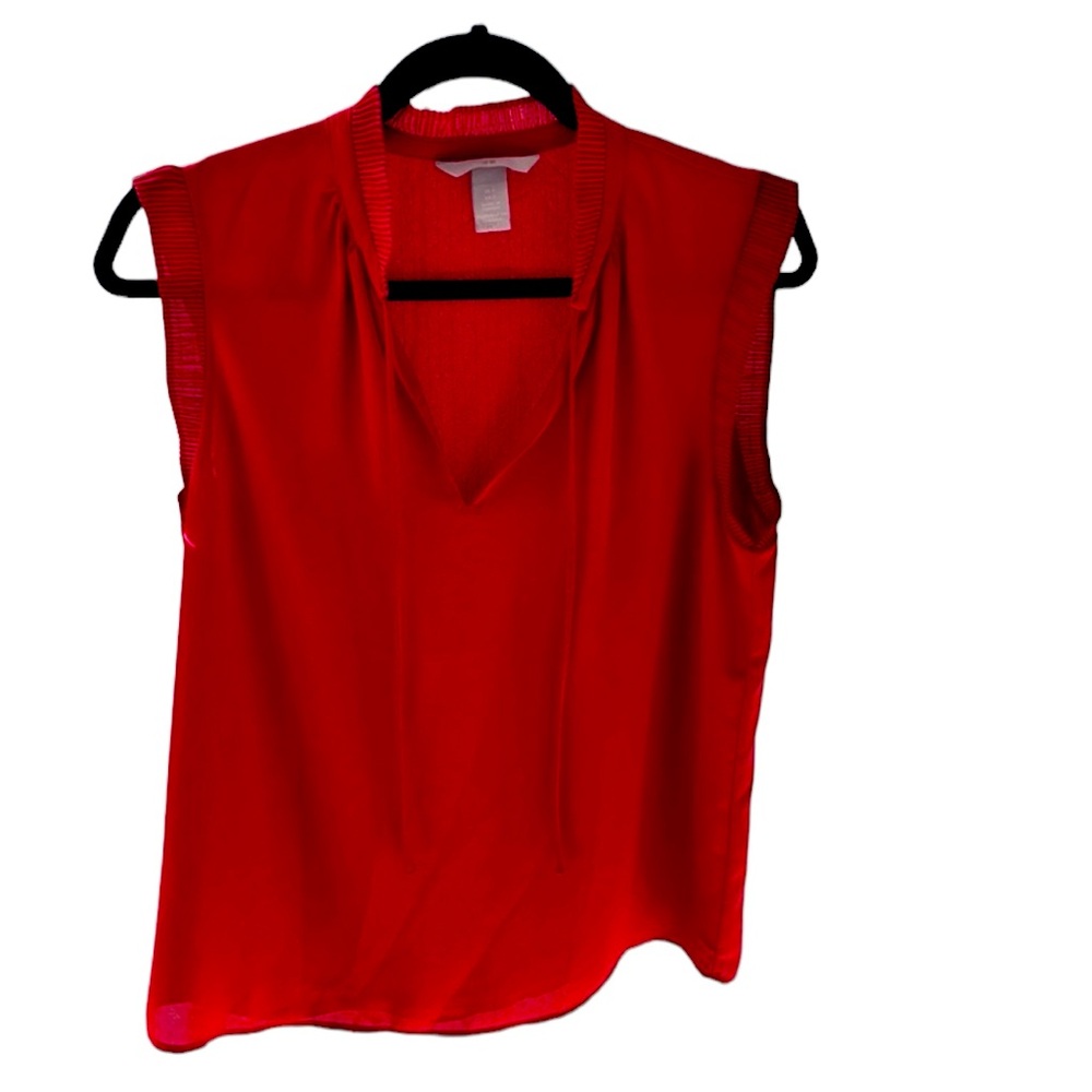 Red H&M blouse sz 6